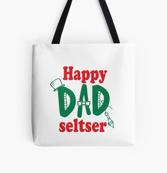Happy Dad Seltzer All Over Print Tote Bag RB1810 product Offical nelkboys Merch