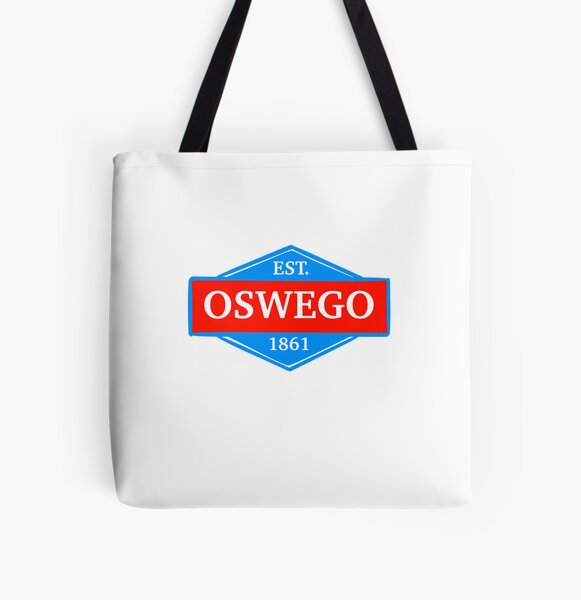 Oswego state happy dad sticker All Over Print Tote Bag RB1810 product Offical nelkboys Merch